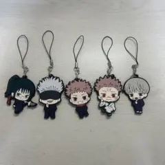 呪術廻戦 ラバーマスコット 5個セット