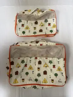 studio CLIP miffy ミッフィー圧縮 トラベルポーチ Ｍ/Lセット