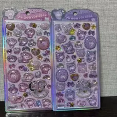 【正規品】うるちゅるポップシールセット メロクロ　サンリオ　ベビーマイメロクロミ