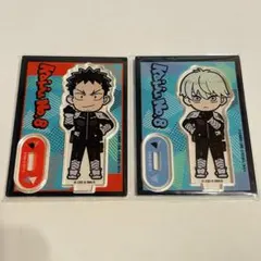 怪獣8号　アクリルスタンド　F*Kaori 日比野カフカ　市川レノ　ミニキャラ