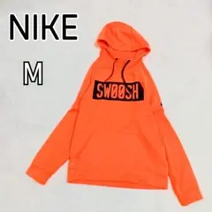 【ナイキ】オレンジ DRI-FIT パーカー Mサイズ プルオーバー k4147