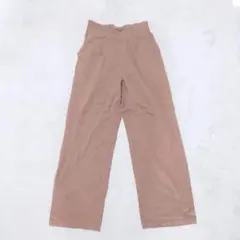 G2-3817　ワイドパンツ　ハイウエスト　ウエストゴム　コットン　イージー