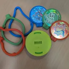 ポケモン ゆらゆらわなげ チコリータ ヒノアラシ ワニノコ