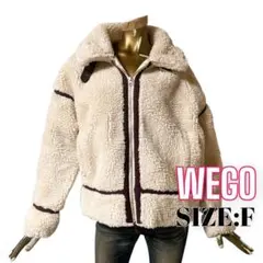 ⭐️A121⭐️ WEGO ♥ ガーリー ルーズ フライトボアジャケット アウター