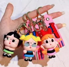 CRYBABY クライベイビー パワパフ キーホルダー　3種セット