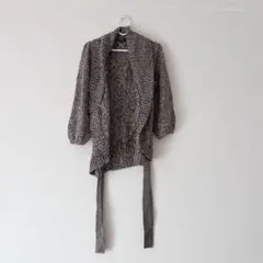 BCBGMAXAZRIA ニットカーディガン ブラウン【M】のサムネイル