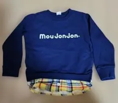 Moujonjon ネイビー トレーナー