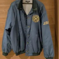 H.S.B.B. ネイビー ナイロンジャケット厚手 LL