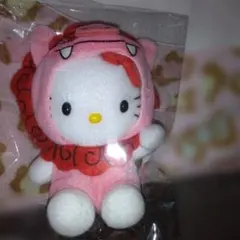 超激レア‼️レトロ‼️プレミア‼️沖縄限定 キティ着ぐるみキーチェーン