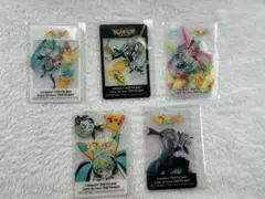 ポケモン 初音ミク ポケミクライブ ららぽーと 特典 クリアカード 全5種セット