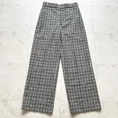 croceさま専用 Drawer グレンチェックドロストパンツ 人気完売品 美品