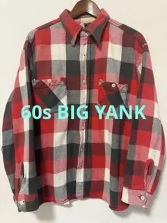 B*y様 300スタ　60s BIG YANK ネルシャツ ヘビーネル