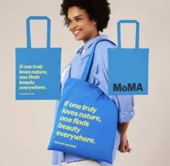 MoMA トートバッグ 青　ブルーのサムネイル