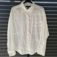 BANANA REPUBLIC ホワイト 長袖シャツ XS