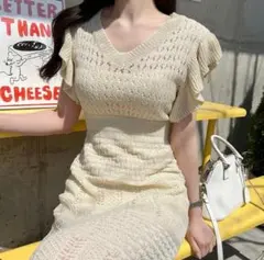 DHOLIC ディーホリック ワンピース ニットワンピース インナーつきません