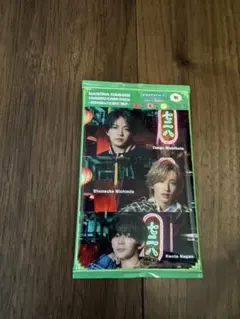 【未開封】　なにわ男子　HARDWORK 通常盤特典　トレカ