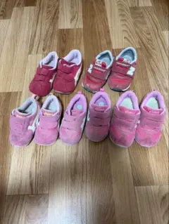 アシックス　ニューバランス スニーカー　キッズ　子供　5足セット　ジャンク