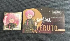 すとふぇす　てるとくん　缶バッジ　絵馬　騎士A 騎士X