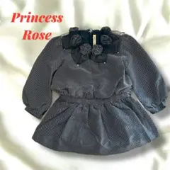 【美品】Princess Rose プリンセス ローズ ワンピースドレス 100