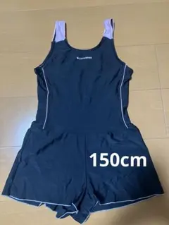 水着　150cm コンバース　女の子　キュロットタイプ