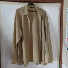 THE NORTH FACE ベージュ 長袖シャツ L値引き可。