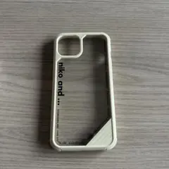 niko and ... クリーム色 iPhone用ケース