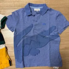 【よーよー様専用】LACOSTE 青 ポロシャツ ワニロゴ
