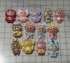 被りなし　大きめデコパーツ　13個