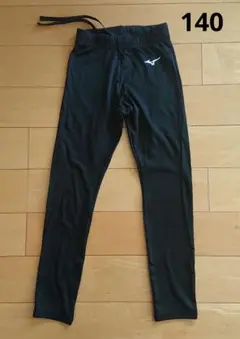 ミズノ ジュニア裏起毛インナータイツ 140 スパッツ サッカー