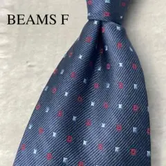 新品 美品 HERNO ブルー スクエア ドット ネクタイ シルク イタリア製