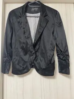 ジャケット　ブラック　黒　結婚式　ボレロ　フォーマル