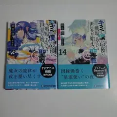 キミと僕の最後の戦場、あるいは世界が始まる聖戦 13巻 14巻