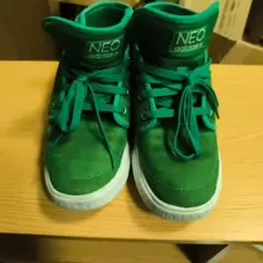 adidas NEO スニーカー グリーンのサムネイル