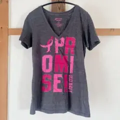 OLD NAVY グレー Vネック Tシャツ 【S】