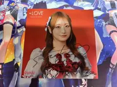 直筆 ＝LOVE 劇薬中毒 ジャケット衣装 生写真 瀧脇笙古 LOVE イコラブ 生写真 直筆 劇薬中毒 ジャケット衣装 瀧脇笙古 チュウ