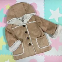 【美品】CIAOPANIC TYPY ムートンコート ベージュ 90-100