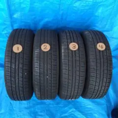 バリ山 25年製 ダンロップ エナセーブ EC204 165/55r15 4本 - メルカリ
