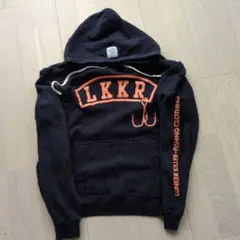 LUNKER KILLER フード付きパーカー M ネイビー