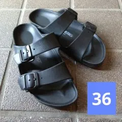 BIRKENSTOCK サンダル ブラック 36 23cm　EVA アリゾナのサムネイル