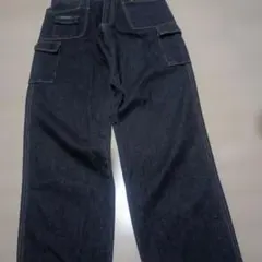 90s　MANX デニム カーゴパンツ ワークパンツ　88㎝