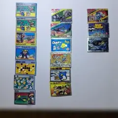 昭和レトロ ファミコン ゲーム マグネット 16個セット