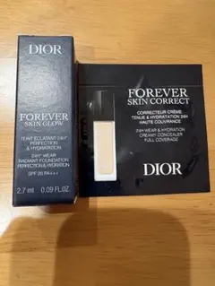 DIOR FOREVERリキッドファンデーション、コンシーラーサンプルセット