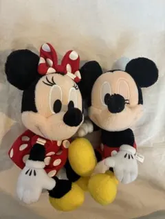 ミッキー　ミニー　なかよし　ぬいぐるみ　ペア　ドール　TDR