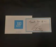 TWICE チェヨン サンキューカード JYP ONLINE STORE