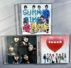NEWS CD Touch & Summer time & weeek アルバム