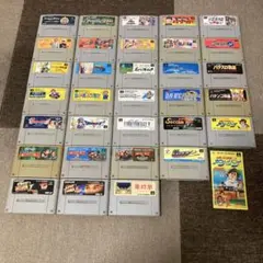 スーパーファミコン　ソフトのみ　32本　セット　中古　SFC