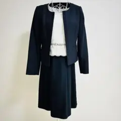 美品　スーツ　セレモニー　ジャケット&ワンピース11号　レディース