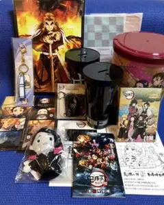 鬼滅の刃　無限列車編　劇場版　グッズ　ラウンドBOX 付箋