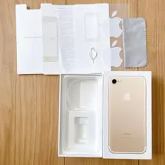 iPhone7 空箱 ゴールド