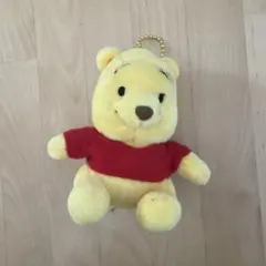 くまのプーさん ぬいぐるみ キーチェーン付き
